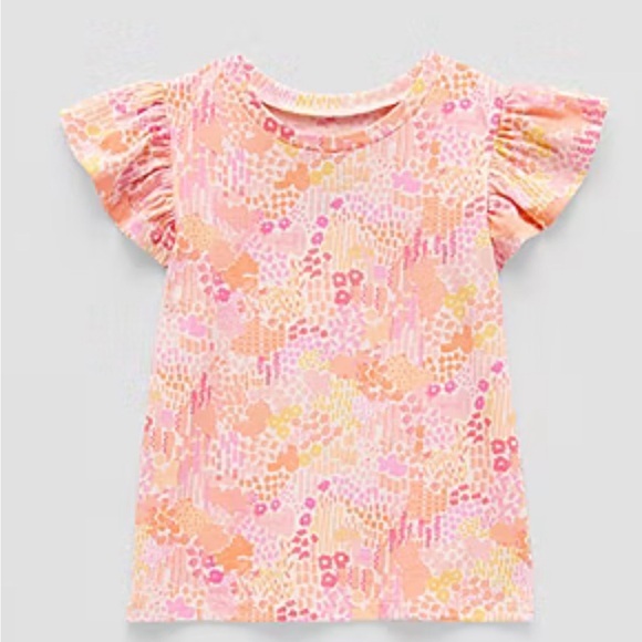 okie dokie Other - Okie Dokie Pink and Orange Short Sleeve Tee